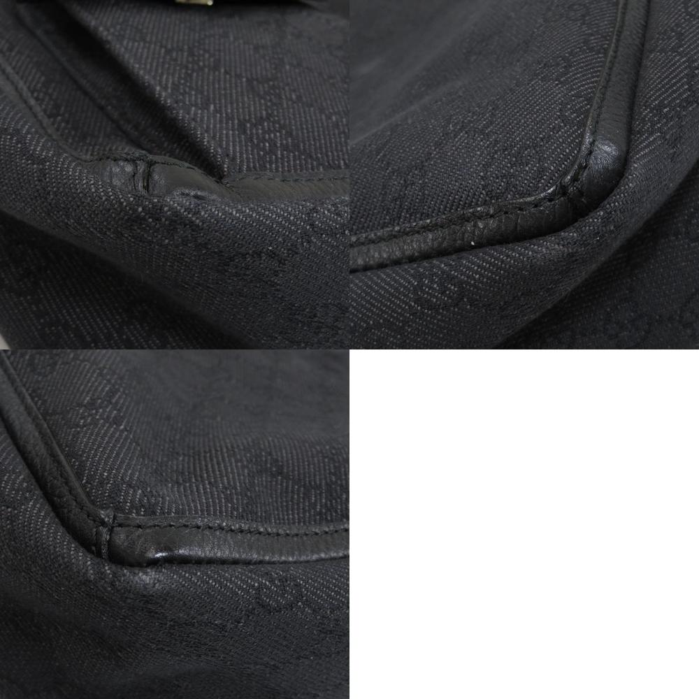 Gucci GG Outlet Tote Bag Canvas Black - Picture 9 of 9